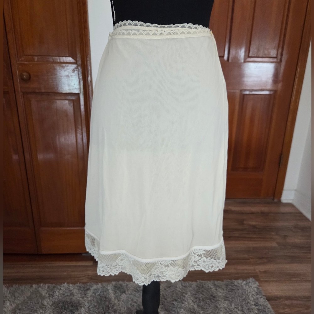 free people Women’s Light Cream Intimates Skirt